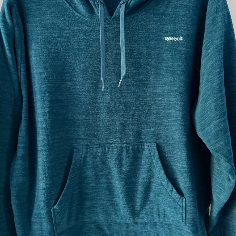 Reebok Men's Teal Hoodie